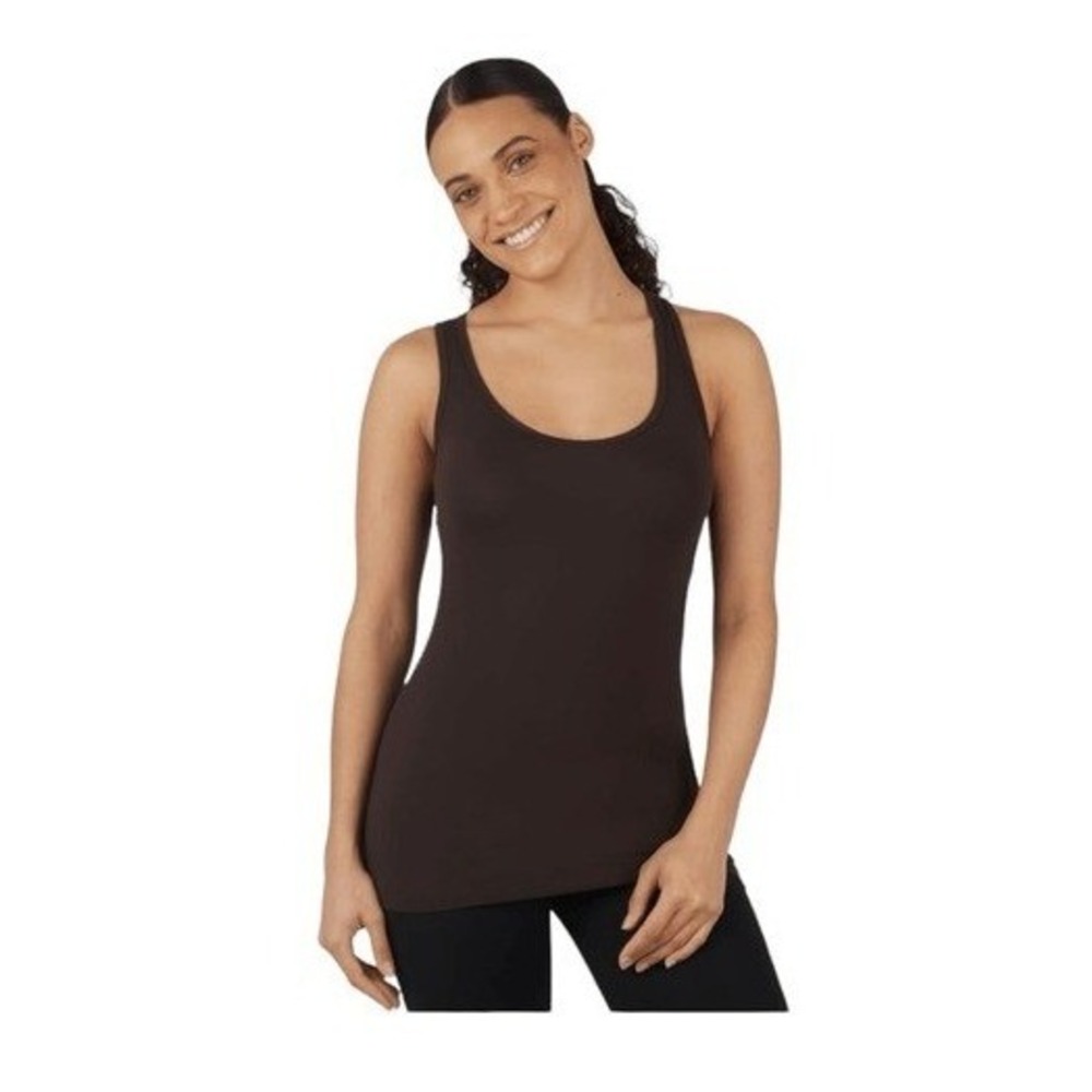 90 Degree By Reflex Power Flex Racerback Tank Top Black Sleeveless Athletic S